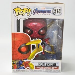 FUNKO Pop! Marvel: AVENGERS Endgame - Iron Spider Bobble-Head # 574 - NEW